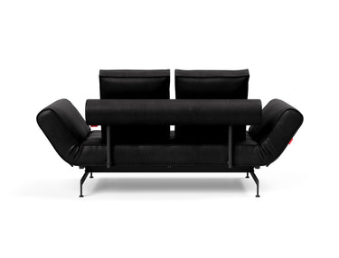 Ghia Laser daybed i 550 Faunal Black, set bagfra