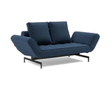 Ghia Laser daybed i 414 Esina Indigo Blue, set skråt forfra