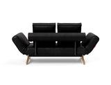 Ghia Wood daybed i 550 Faunal Black, set bagfra