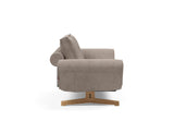 Ghia Wood daybed i 318 Cordufine Beige, set fra siden