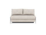 Cubed 140 Alu sovesofa i 470 Yuveno Natural, set forfra
