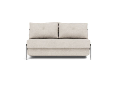 Cubed 140 Alu sovesofa i 470 Yuveno Natural, set forfra