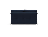 Cubed 140 Alu sovesofa i 528 Mixed Dance Blue, set bagfra