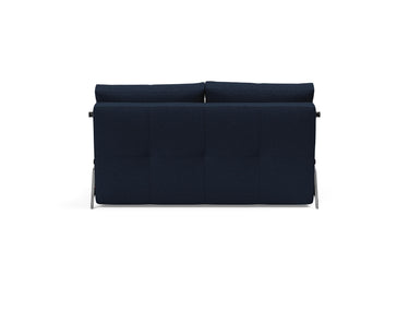 Cubed 140 Alu sovesofa i 528 Mixed Dance Blue, set bagfra
