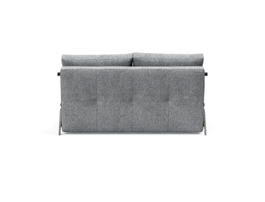 Cubed 140 Alu sovesofa i 565 Twist Granite, set bagfra