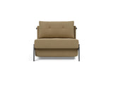 Cubed 90 Chrome stol i 860 Yogia Olive Brown, set forfra