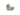 Cubed 90 Chrome stol i 612 Blida Sand Grey, set fra siden