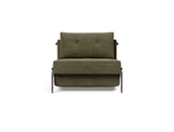 Cubed 90 Alu stol i 316 Cordufine Pine Green, set forfra