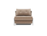Cubed 90 Alu stol i 417 Esina Mocha, set forfra