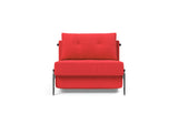 Cubed 90 Alu stol i 511 Elegance Red, set forfra