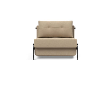 Cubed 90 Alu stol i 587 Phobos Mocha, set forfra