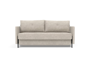 Cubed 160 sovesofa med armlæn i 280 Avella Sand, set forfra