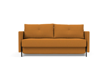 Cubed 160 sovesofa med armlæn i 893 Mozart Masala, set forfra