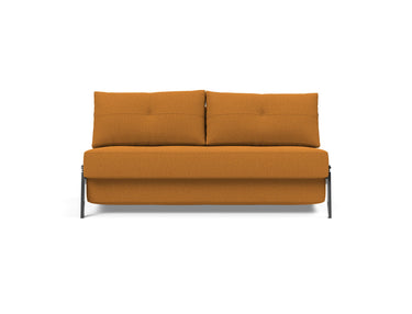 Cubed 160 Chrome sovesofa i 893 Mozart Masala, set forfra