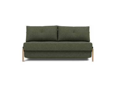 Cubed 160 Wood sovesofa i 353 Taura Forest, set forfra