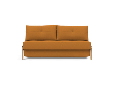 Cubed 160 Wood sovesofa i 893 Mozart Masala, set forfra