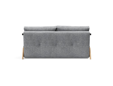 Cubed 160 Wood sovesofa i 565 Twist Granite, set bagfra