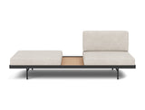 Puri daybed med egetræsbord i 470 Yuveno Natural, set forfra