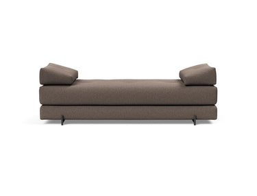 Sigmund Indu daybed i 530 Bouclé Taupe, set forfra
