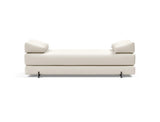 Sigmund Indu daybed i 531 Bouclé Off White, set forfra