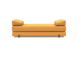 Sigmund Indu daybed i 536 Bouclé Ochre, set forfra