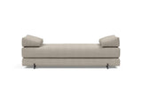 Sigmund Indu daybed i 579 Kenya Gravel, set forfra