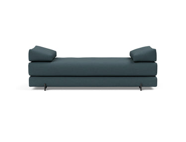Sigmund Indu daybed i 851 Mahoga Dark Blue, set forfra