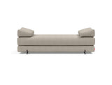 Sigmund Indu daybed i 579 Kenya Gravel, set bagfra
