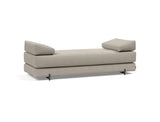Sigmund Indu daybed i 579 Kenya Gravel, set skråt bagfra