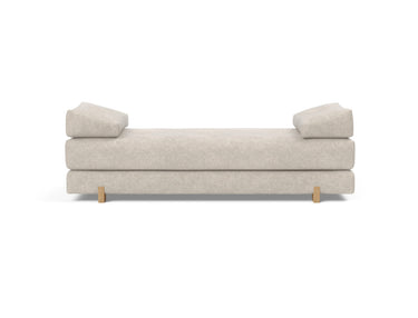 Sigmund Drip daybed i 280 Avella Sand, set forfra