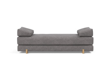 Sigmund Drip daybed i 282 Avella Warm Grey, set forfra