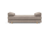 Sigmund Drip daybed i 318 Cordufine Beige, set forfra