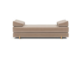 Sigmund Drip daybed i 417 Esina Mocha, set forfra