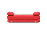 Sigmund Drip daybed i 511 Elegance Red, set forfra