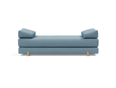 Sigmund Drip daybed i 525 Mixed Dance Light Blue, set forfra