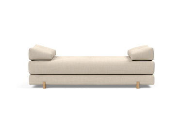 Sigmund Drip daybed i 586 Phobos Latte, set forfra