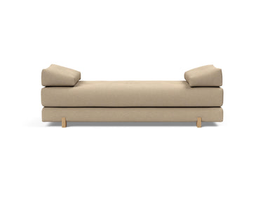 Sigmund Drip daybed i 587 Phobos Mocha, set forfra
