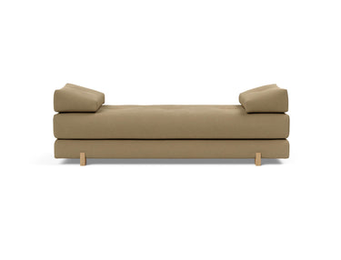 Sigmund Drip daybed i 860 Yogia Olive Brown, set forfra