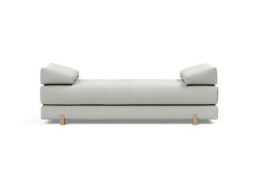 Sigmund Drip daybed i 888 Mozart Slate Brown, set forfra