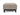Bifrost D.E.L. ottoman i 318 Cordufine Beige, set forfra
