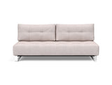 Supremax D.E.L. sovesofa i 300 Weda Sand, set forfra