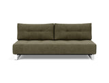 Supremax D.E.L. sovesofa i 316 Cordufine Pine Green, set forfra