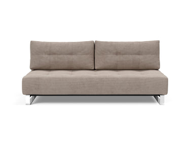 Supremax D.E.L. sovesofa i 318 Cordufine Beige, set forfra