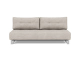 Supremax D.E.L. sovesofa i 471 Yuveno Sand, set forfra