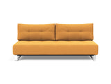 Supremax D.E.L. sovesofa i 536 Bouclé Ochre, set forfra