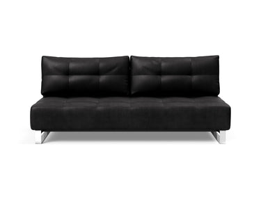 Supremax D.E.L. sovesofa i 550 Faunal Black, set forfra