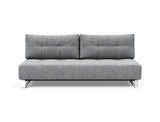 Supremax D.E.L. sovesofa i 565 Twist Granite, set forfra