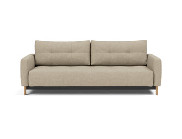 Pyxis D.E.L. sovesofa i 356 Taura Sand, set forfra