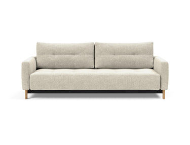 Pyxis D.E.L. sovesofa i 357 Taura Off White, set forfra