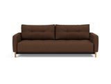 Pyxis D.E.L. sovesofa i 359 Taura Cappuccino, set forfra